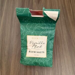 Belle Maison Vanilla Mint,Sweet Rose, Honey Almond 3 pack Bath Salts -NWT